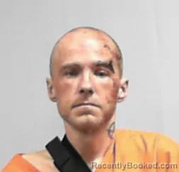 Mugshot of Brandon James Sampson booked in Wood County, West Virginia on April 2, 2026