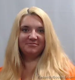 Mugshot of Destiny Nevaeh Mcafee booked in Wood County, West Virginia on September 28, 2026