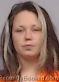 Mugshot of Emma Noel Adkins booked in Wood County, West Virginia on September 25, 2026