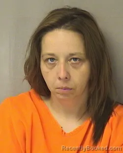 Mugshot of Felicity Dawn Jackson booked in Wood County, West Virginia on July 12, 2026