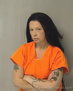 Mugshot of Hannah Louise Wilfong booked in Wood County, West Virginia on August 13, 2026