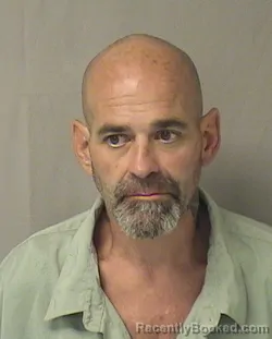 Mugshot of John Emmett Caplinger booked in Wood County, West Virginia on June 3, 2026
