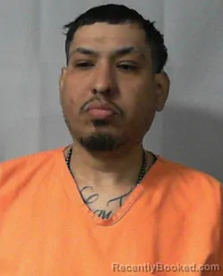 Mugshot of Jorge Luis Santos booked in Wood County, West Virginia on May 5, 2026