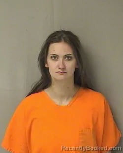 Mugshot of Kaylee Marie Gibbs booked in Wood County, West Virginia on May 7, 2026