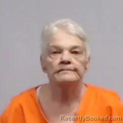 Mugshot of Kathy Oneil Riffle booked in Wood County, West Virginia on June 9, 2026