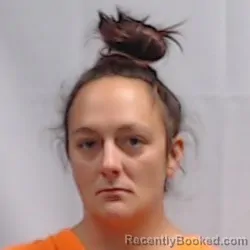 Mugshot of Megan Lynn George booked in Wood County, West Virginia on August 22, 2026