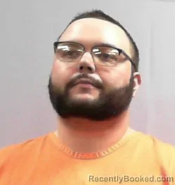 Mugshot of Nathan Tyler Caplinger booked in Wood County, West Virginia on March 31, 2026