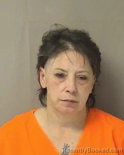 Mugshot of Rhonda Renee Patterson booked in Wood County, West Virginia on April 20, 2026