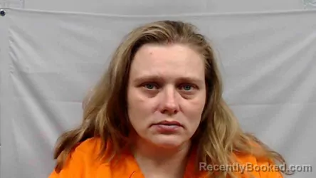 Mugshot of Amanda Nicole Lane booked in Wyoming County, West Virginia on April 15, 2026