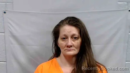 Mugshot of Amanda Sue Morgan booked in Wyoming County, West Virginia on April 28, 2026