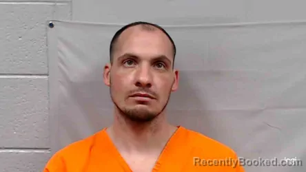 Mugshot of Cody Dean Paynter booked in Wyoming County, West Virginia on March 16, 2026