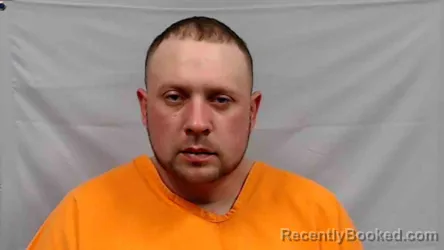 Mugshot of James Russell Collins booked in Wyoming County, West Virginia on March 27, 2026