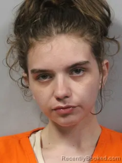 Mugshot of Katelyn Cheyenne Flaugher booked in Wyoming County, West Virginia on June 11, 2026
