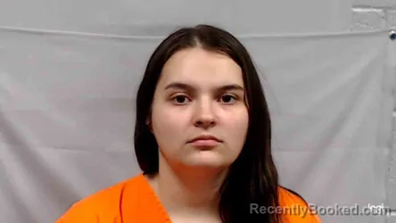 Mugshot of Katelin Faith Cline booked in Wyoming County, West Virginia on June 11, 2026