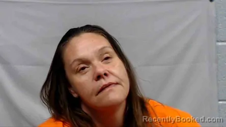 Mugshot of Stephanie Margaret Woolwine booked in Wyoming County, West Virginia on April 16, 2026