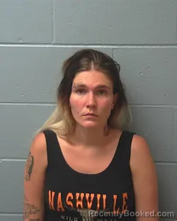 Mugshot of AMBER ANNMARIE NEUY booked in Adams County, Wisconsin on July 22, 2026
