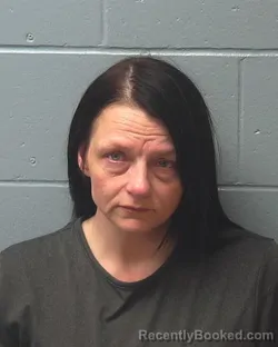 Mugshot of Shelly Lee Cregger booked in Adams County, Wisconsin on August 7, 2026
