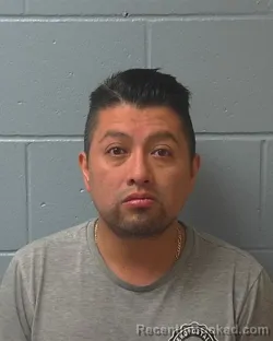 Mugshot of Enrique Del Angel Gutierrez booked in Adams County, Wisconsin on October 2, 2026