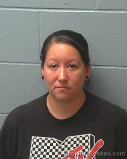 Mugshot of DANIELLE LEE LITTLEGEORGE booked in Adams County, Wisconsin on July 12, 2026