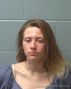 Mugshot of BRAELYNN JOANN MUELLER booked in Adams County, Wisconsin on July 3, 2026