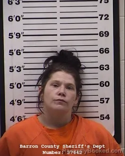 Booking photo from Barron County, Wisconsin