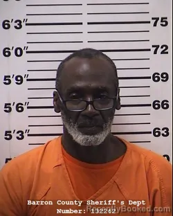 Mugshot of Farrington Llewellyn Starnes booked in Barron County, Wisconsin on March 24, 2026