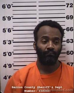 Mugshot of Farrington Llewellyn Starnes booked in Barron County, Wisconsin on March 24, 2026