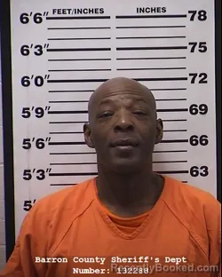 Mugshot of Shannon Omar Nelson booked in Barron County, Wisconsin on March 25, 2026