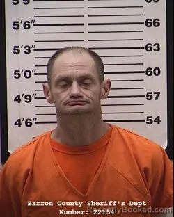 Mugshot of Michael Francis Gappa booked in Barron County, Wisconsin on March 28, 2026