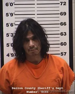 Mugshot of Shondell Xavier Merrill booked in Barron County, Wisconsin on April 5, 2026