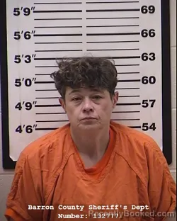 Mugshot of Pamela Rae Loechler booked in Barron County, Wisconsin on April 9, 2026