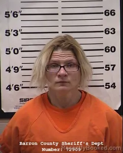 Mugshot of Ekaterina Vanina Forsyth booked in Barron County, Wisconsin on May 16, 2026