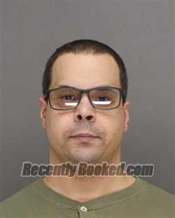 Booking photo from Brown County, Wisconsin