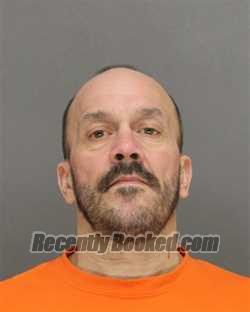 Booking photo from Brown County, Wisconsin