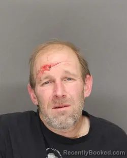 Booking photo from Brown County, Wisconsin