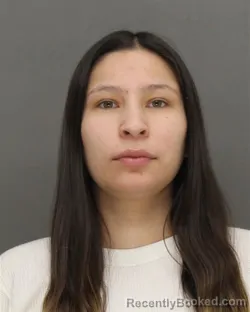 Mugshot of AQUINNAH JOELYN JUNE FISH booked in Brown County, Wisconsin on April 1, 2026