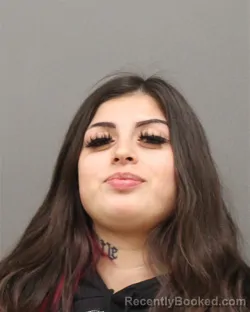 Mugshot of MARIAH MONIQUE LLANOS booked in Brown County, Wisconsin on April 18, 2026