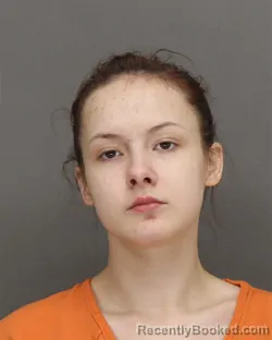Mugshot of MIREYA MAE STAIDL booked in Brown County, Wisconsin on April 21, 2026