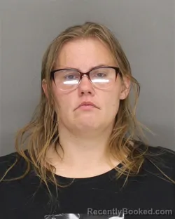 Mugshot of AMBER MARIE LEURQUIN booked in Brown County, Wisconsin on May 12, 2026