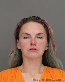 Mugshot of AMBER LEE SCHWARTZ booked in Brown County, Wisconsin on June 28, 2026