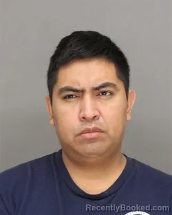 Mugshot of Francisco Mendez-Gomez booked in Brown County, Wisconsin on August 14, 2026