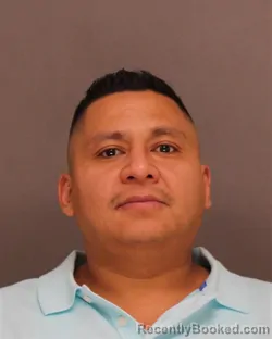 Mugshot of Franklin Alexander Salazar booked in Brown County, Wisconsin on August 17, 2026