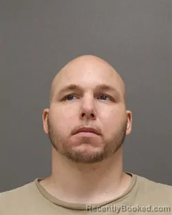 Mugshot of Kyle Shane Olbrias booked in Brown County, Wisconsin on August 19, 2026