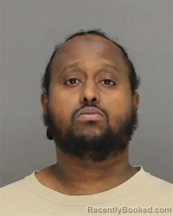 Mugshot of Sharmarke Sharif Ali Sharif-Yusuf booked in Brown County, Wisconsin on August 20, 2026