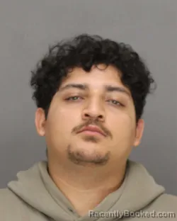Mugshot of Angel Ricardo Ortega booked in Brown County, Wisconsin on August 23, 2026
