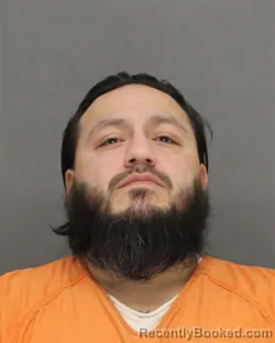 Mugshot of Andres Villagomez Garcia booked in Brown County, Wisconsin on August 24, 2026