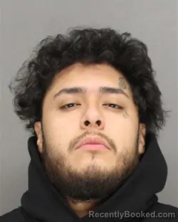 Mugshot of Angel Miguel Guerrero booked in Brown County, Wisconsin on August 25, 2026
