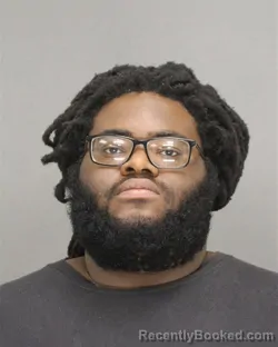 Mugshot of Kevon Andrew Johnson booked in Brown County, Wisconsin on August 27, 2026