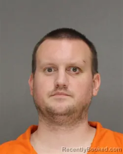 Mugshot of James Michael Sayers booked in Brown County, Wisconsin on August 28, 2026
