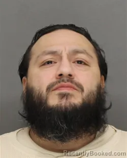 Mugshot of Andres Villagomez Garcia booked in Brown County, Wisconsin on August 31, 2026